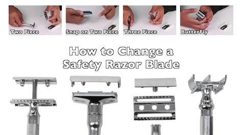 safety razor blade change