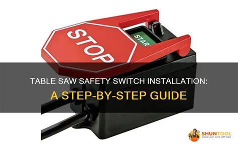 Safety Switch Table Saw