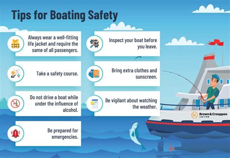 safety tips boat trips
