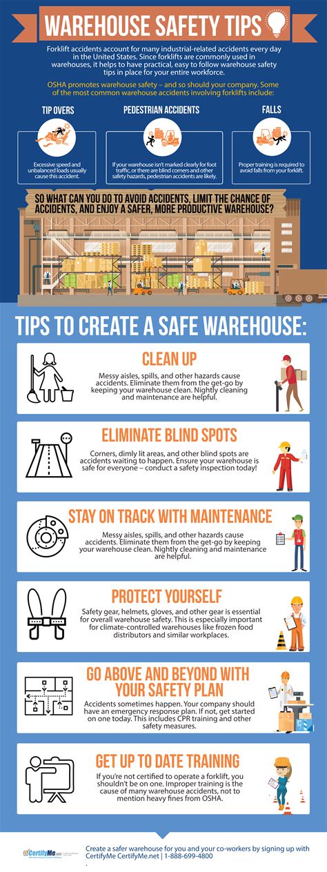 Safety Tips For Working In A Warehouse