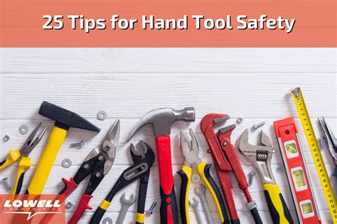 Safety Tips Using Hand Tools