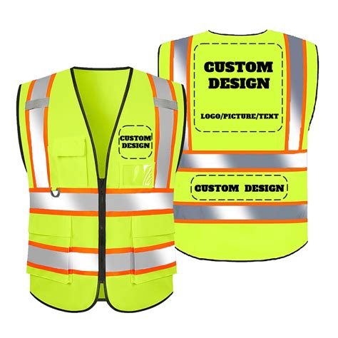 Safety Vest Custom Code