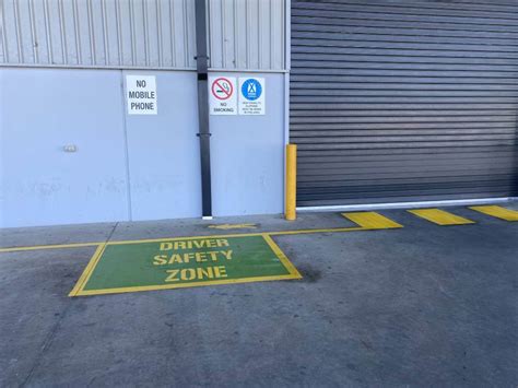 Safety Zone Line Definition