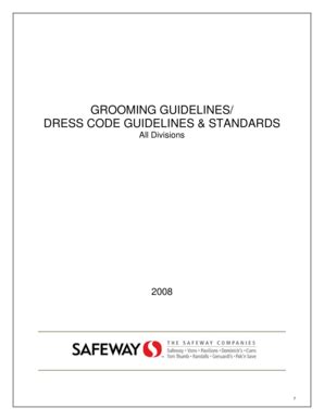 safeway dress code 2024