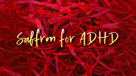 Saffron Adhd Studies