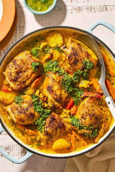 Saffron Chicken Dish