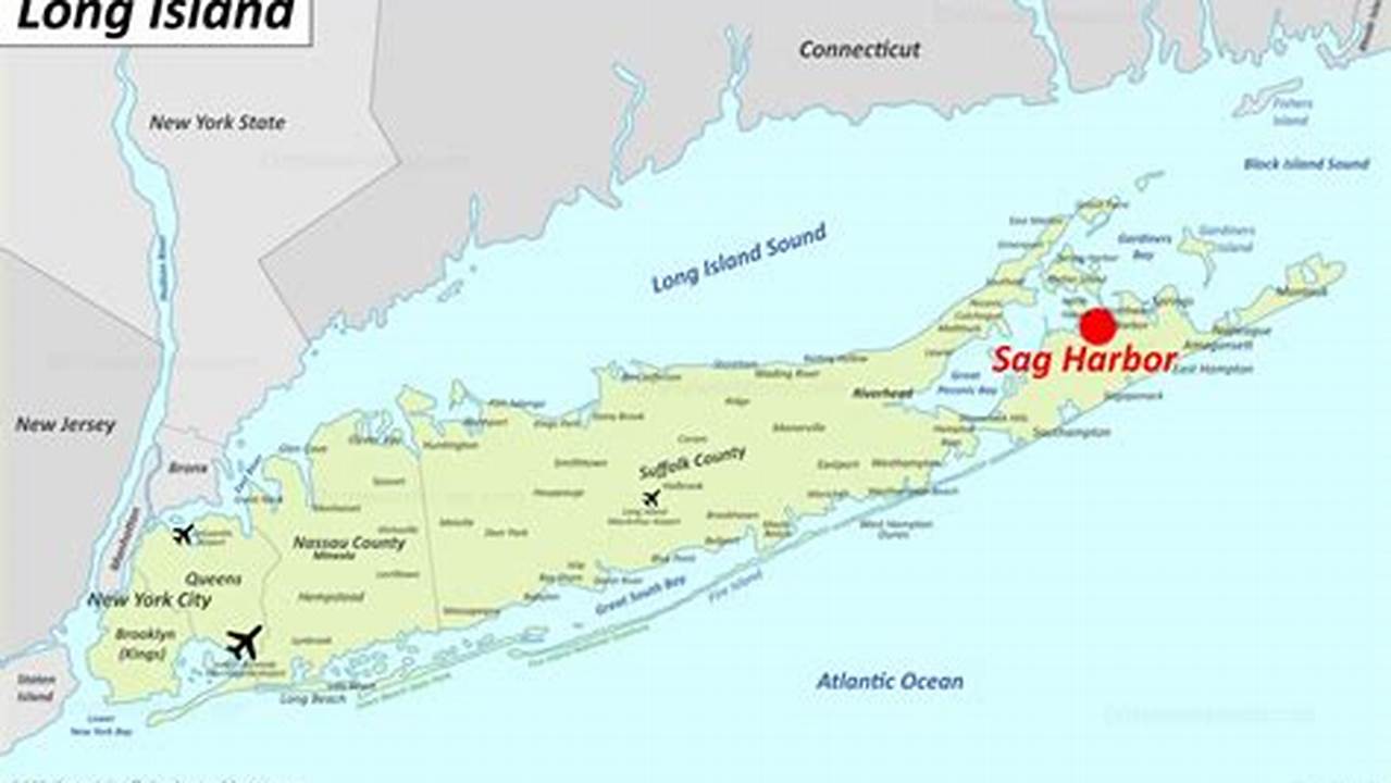 How to Navigate Sag Harbor with an Essential Long Island Map