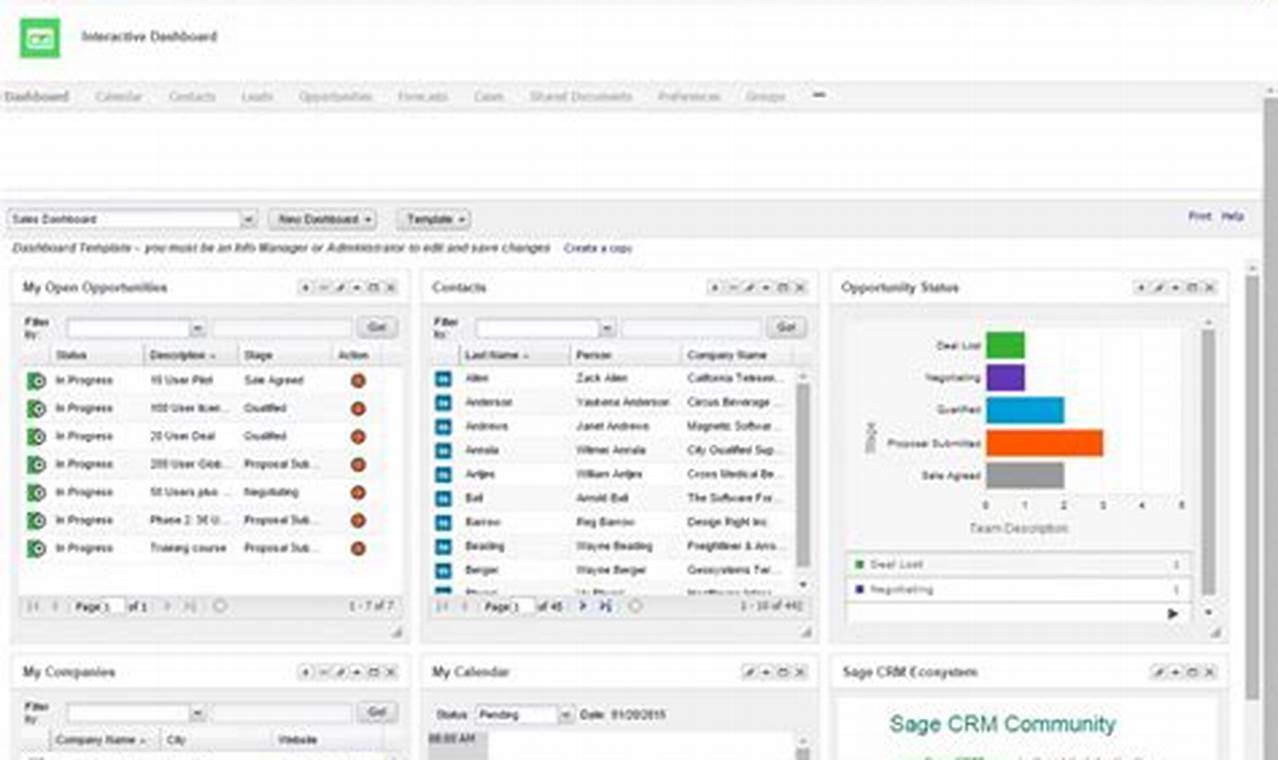 Sage CRM Software: Enhance Customer Engagement and Streamline Business Processes