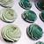 sage green baby shower cupcakes