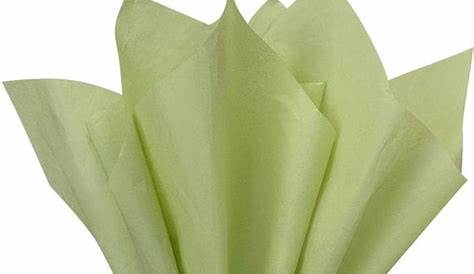 Sage Crystalized Tissue Paper from stock at Midpac Packaging in pack