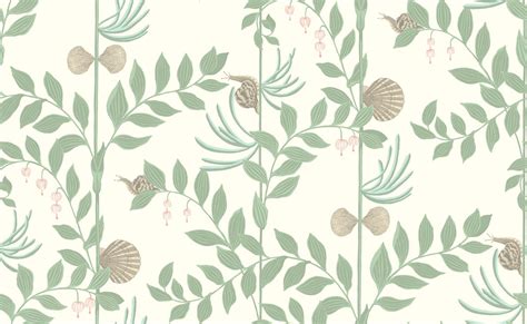 Farrow & Ball Helleborus Wallpaper Floral print wallpaper, Sage green