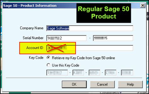 Sage 50 Key Code