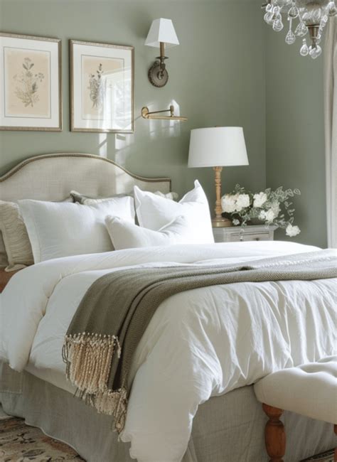 sagegreenbedroom Awesome Decors