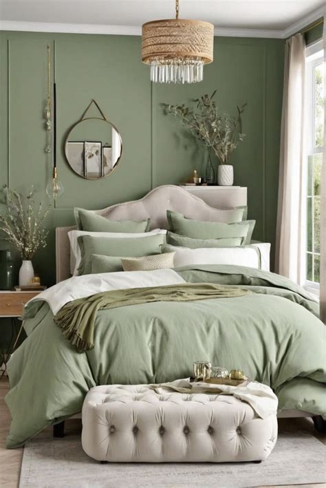 Sage Bedroom Makeover