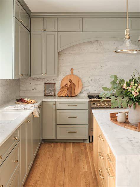 Sage Green Cabinets Kitchen: A Fresh And Relaxing Look