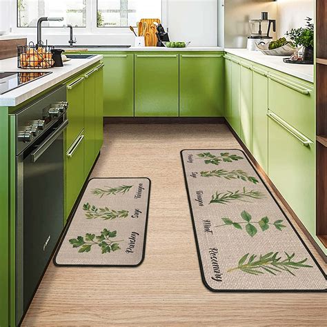 sage green kitchen rugs