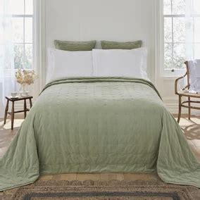 Sage Green Throws Dunelm