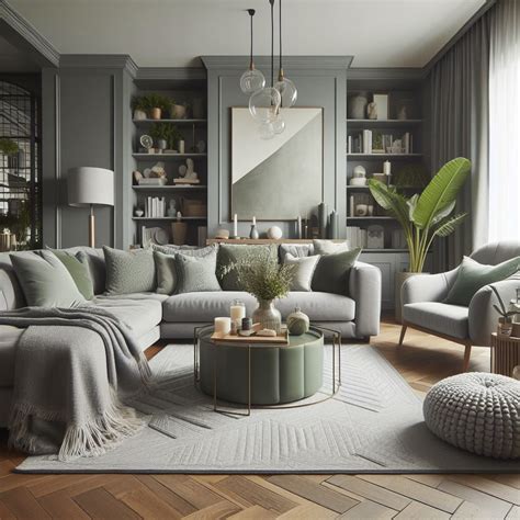 Sage Grey Room