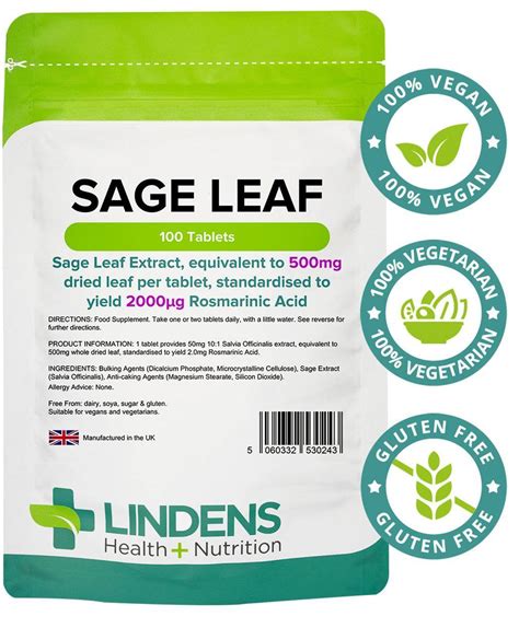 Sage Leaf Vitamins
