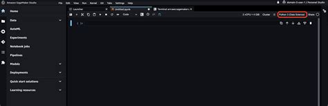 Sagemaker Studio Conda Environment