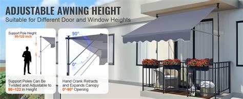 Sagging Retractable Awning