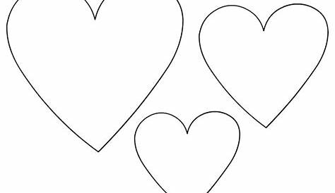 Pin di Erminia su schede didattiche | Disegno cuore, Cuore, Sagome