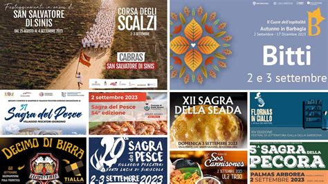 sagre sardegna settembre 2023