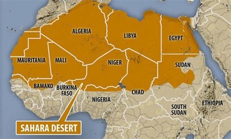 sahara desert countries covered