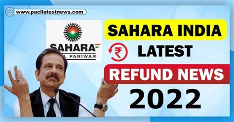 sahara investor money refund for latest