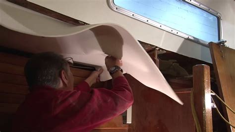 Sailboat Headliner Replacement