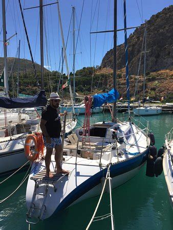 sailing Cefalu coast