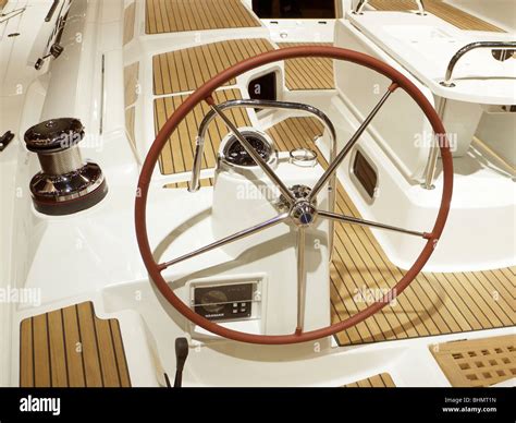 Sailing Boat Steering Wheel