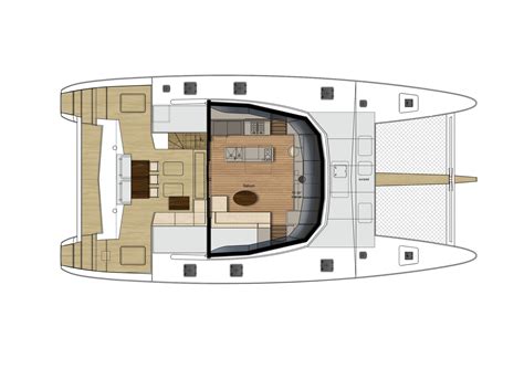 sailing catamaran deck