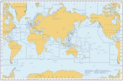 Sailing Directions Coverage Diagram
