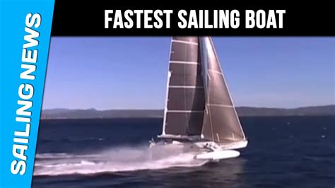 Sailing Hydrofoil Speed Record