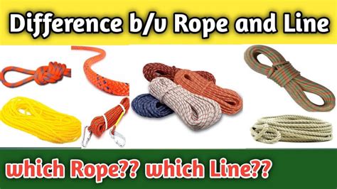 Sailing Rope Vs Line