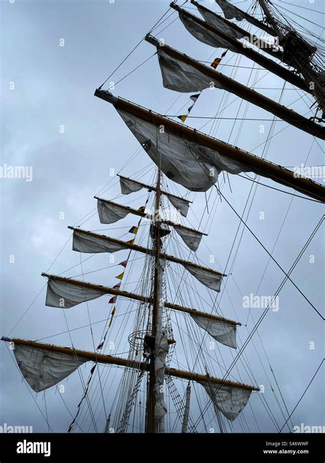 Sailing Ship Masts And Rigging