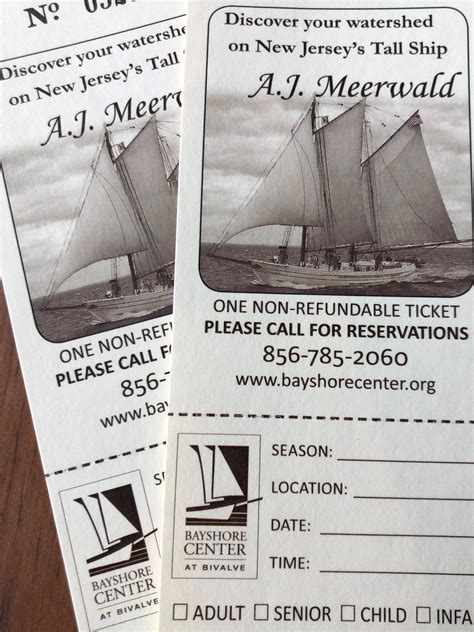 sailing tickets