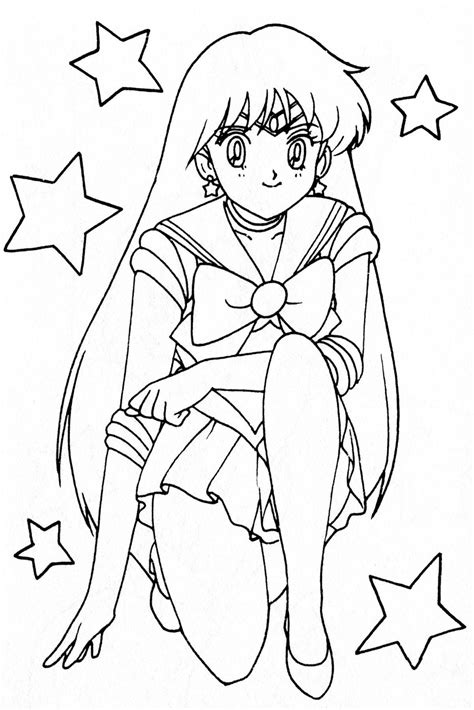 Sailor Moon Sailor Mars Disegni Da Colorare Scarica