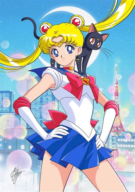 1001 coiffures Sailor moon