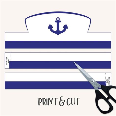 Sailor Hat Printable Free