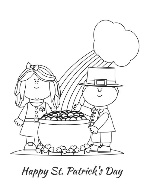Saint Patrick's Day Coloring Pages: Celebrate The Festive Spirit With Fun!