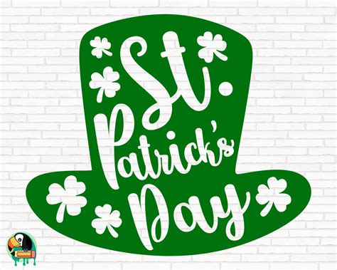 Free Happy St Patrick's Day SVG Cut File
