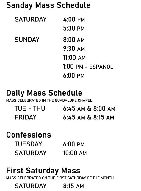 saint anthony church guam mass schedule