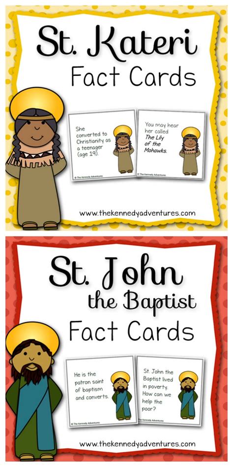 Saint Fun Fact Printable
