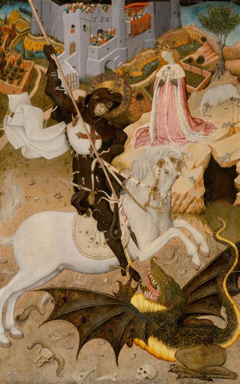 saint george and the dragon bernat martorell