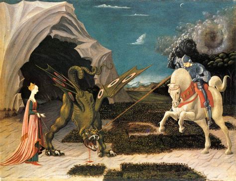 saint george and the dragon paolo uccello