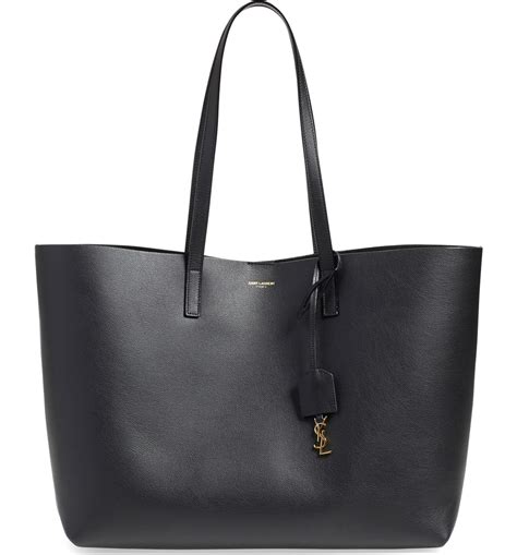 saint laurent shopping leather tote