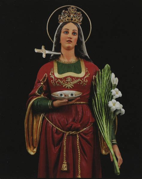 saint lucy virgin martyr