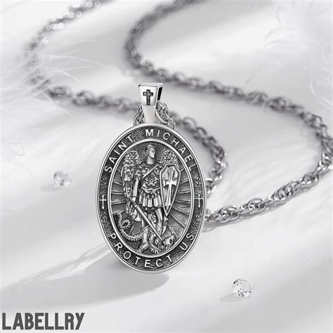 saint michael silver coin